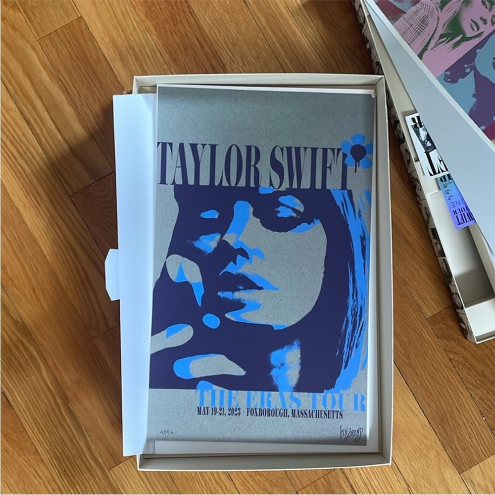 VIP Exclusive Taylor Swift Poster from Eras Tour Gillette Package #2